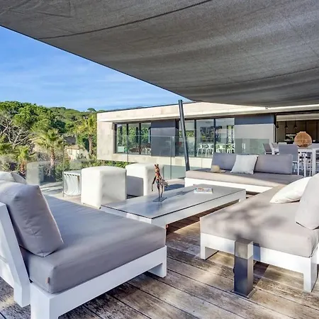 Villa Belle Contemporaine Proche Centre 10 Couchages Sainte-Maxime
